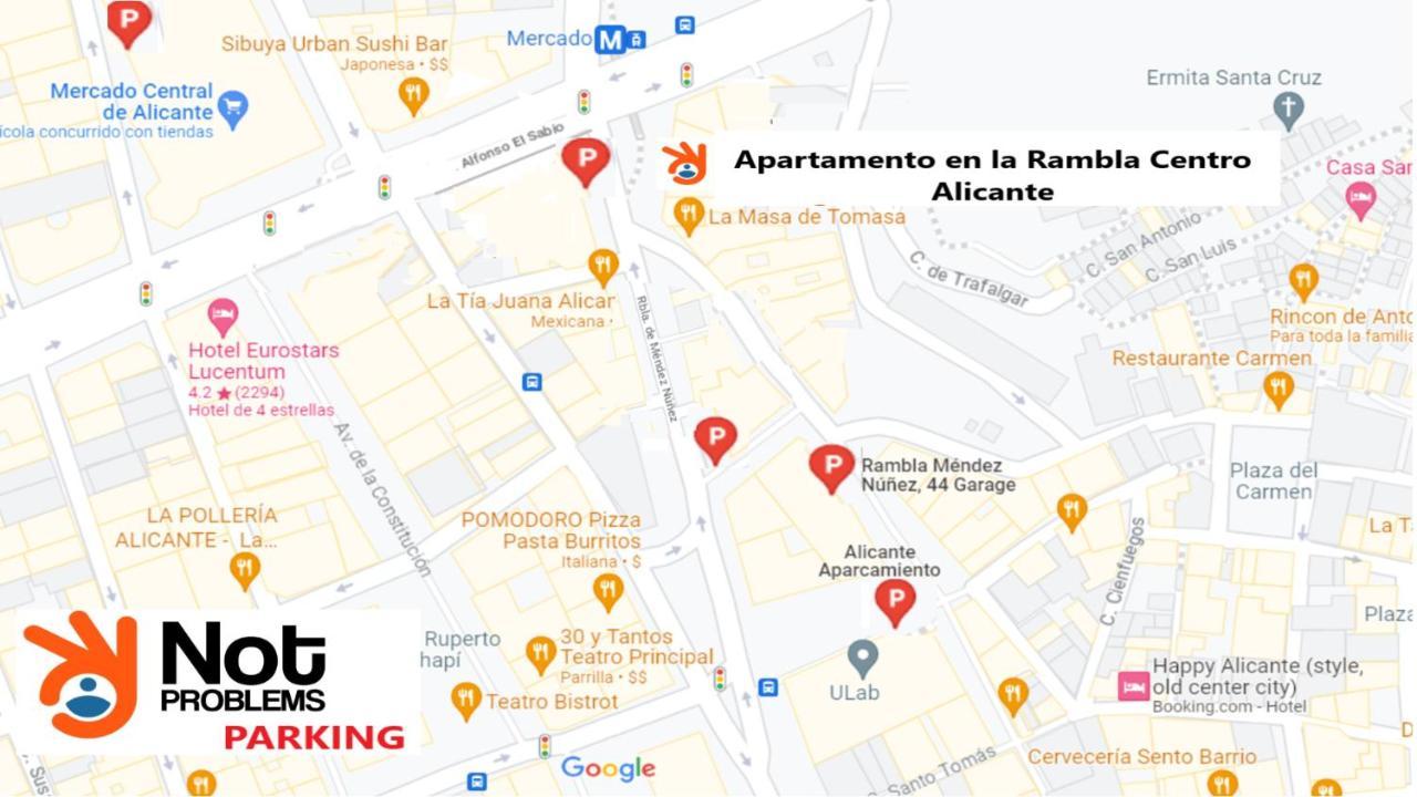 Apartamento En La Rambla Centro Alicante C 外观 照片